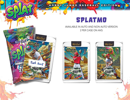 2024 Wild Card Splat Baseball Jumbo Box | Columbia Sports Cards - Columbia Hobby - Sports Card Boxes - Toploaders - Card Savers