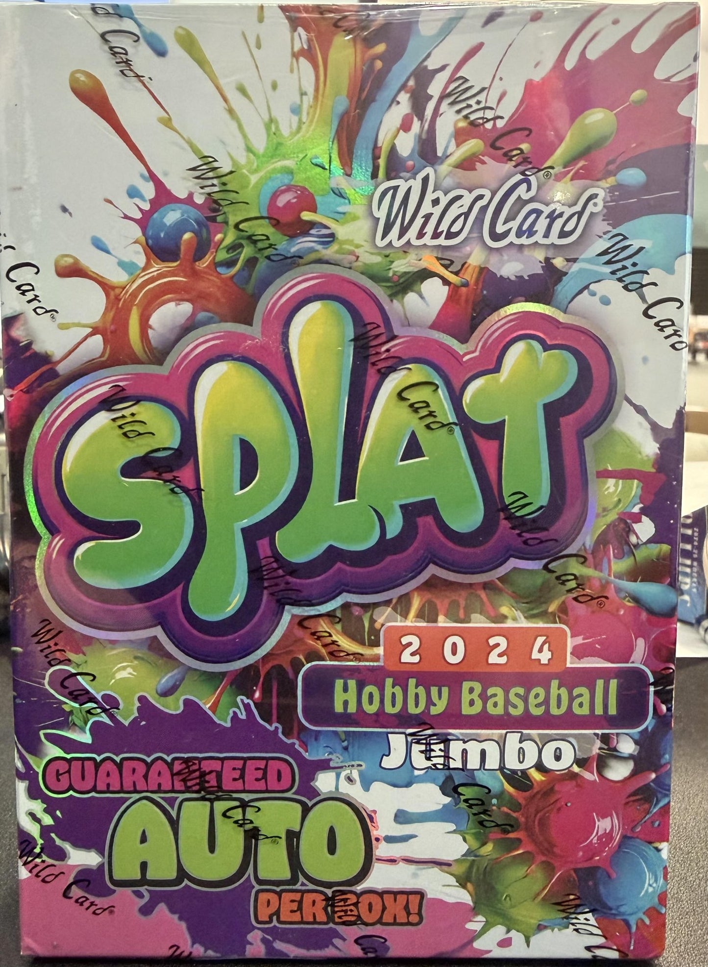 2024 Wild Card Splat Baseball Jumbo Box | Columbia Sports Cards - Columbia Hobby - Sports Card Boxes - Toploaders - Card Savers