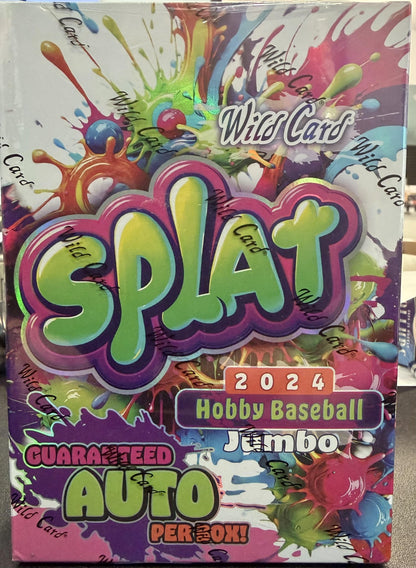 2024 Wild Card Splat Baseball Jumbo Box | Columbia Sports Cards - Columbia Hobby - Sports Card Boxes - Toploaders - Card Savers