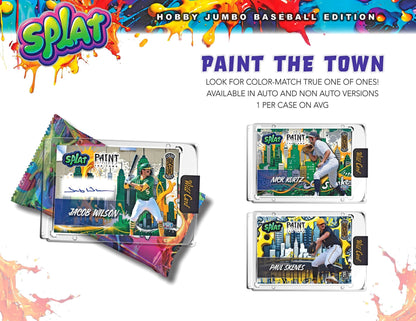 2024 Wild Card Splat Baseball Jumbo Box | Columbia Sports Cards - Columbia Hobby - Sports Card Boxes - Toploaders - Card Savers