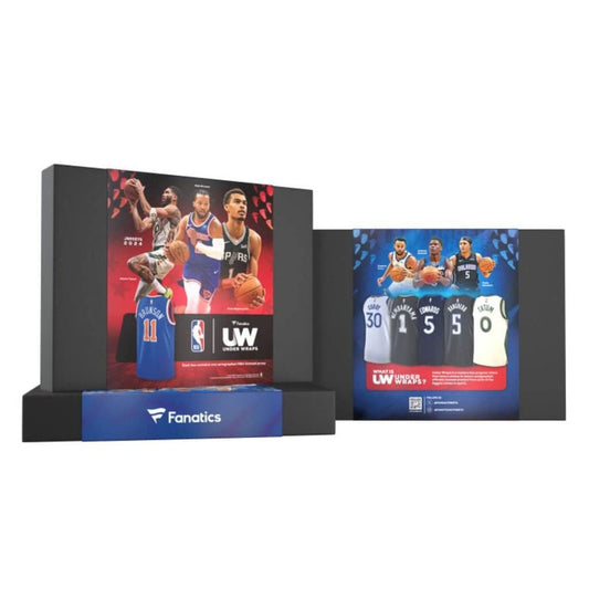 2024/25 Fanatics Under Wraps NBA Basketball Autographed Mystery AUTHENTIC Jersey Hobby Box - Columbia Hobby - Sports Card Boxes - Toploaders - Card Savers