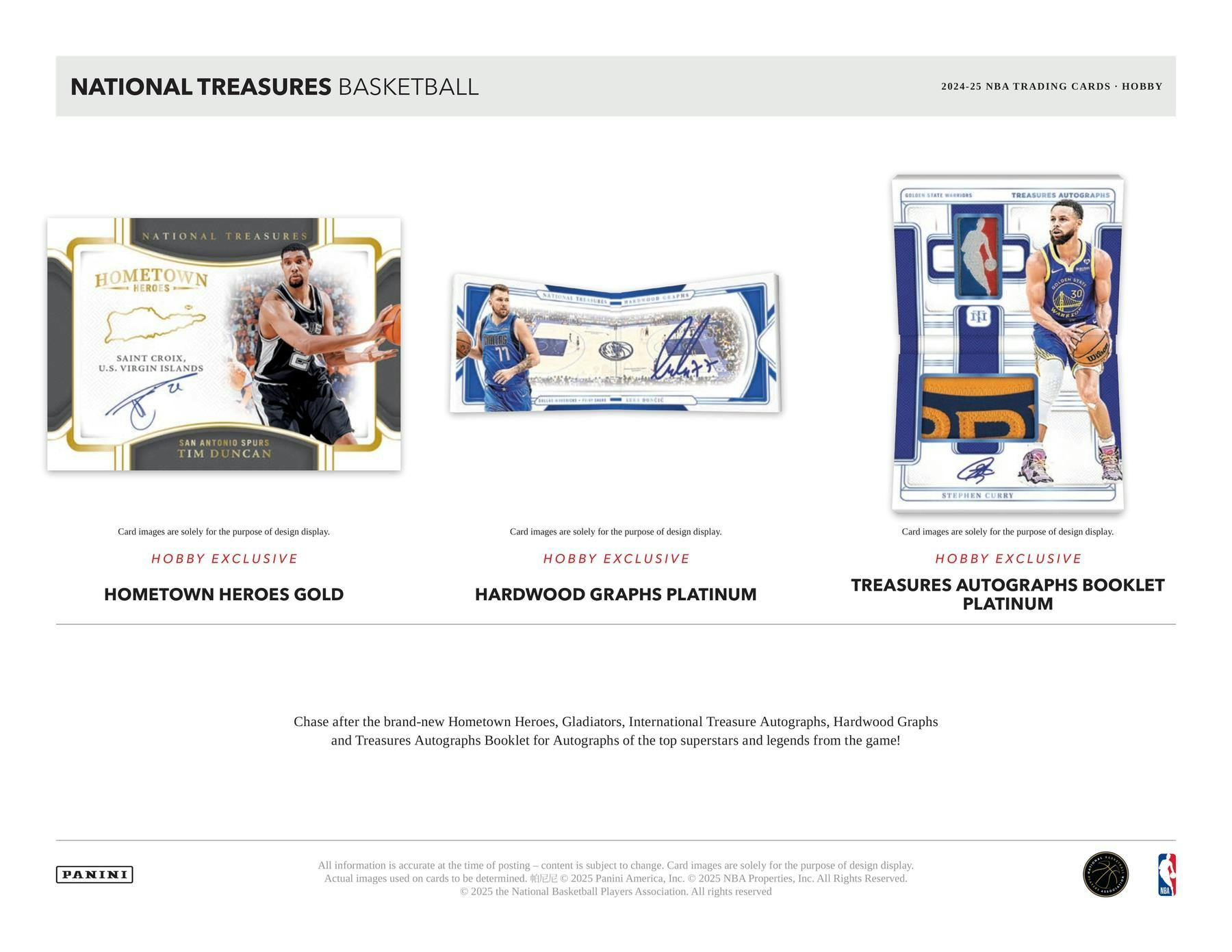 2024/25 Panini National Treasures Basketball Hobby Box | Columbia Sports Cards - Columbia Hobby - Sports Card Boxes - Toploaders - Card Savers