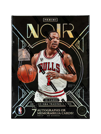 2024‑25 Panini Noir Basketball Hobby Box - Columbia Hobby - Sports Card Boxes - Toploaders - Card Savers