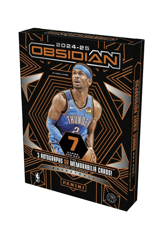 2024/25 Panini Obsidian Basketball Hobby Box | Columbia Sports Cards - Columbia Hobby - Sports Card Boxes - Toploaders - Card Savers