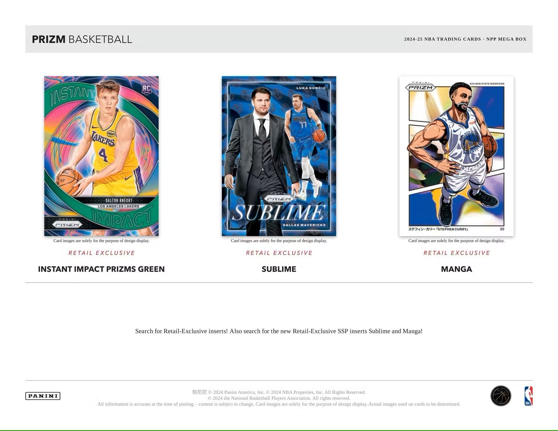2024/25 Panini Prizm Basketball Mega Box (Pink Ice Prizms!) - Columbia Hobby - Sports Card Boxes - Toploaders - Card Savers