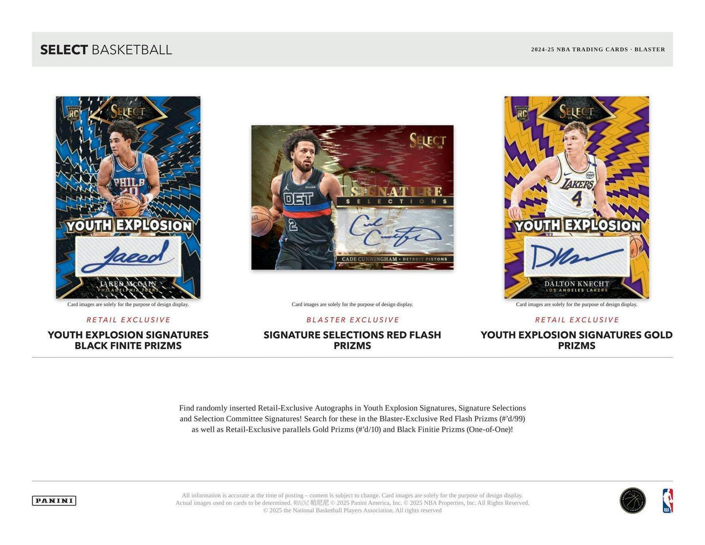 2024/25 Panini Select Basketball 6 - Pack Blaster Box | Columbia Sports Cards - Columbia Hobby - Sports Card Boxes - Toploaders - Card Savers