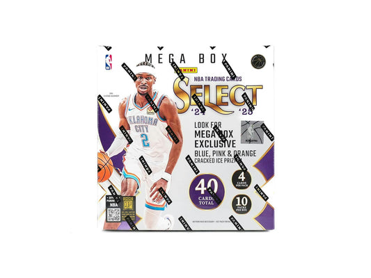 2024/25 Panini Select Basketball Mega Box (Cracked Ice Parallels) | Columbia Sports Cards - Columbia Hobby - Sports Card Boxes - Toploaders - Card Savers