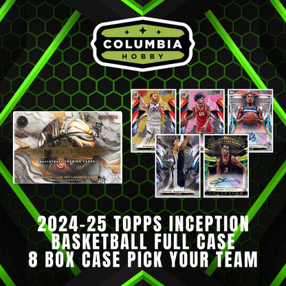 2024/25 Topps Inception Basketball Hobby Box | Columbia Sports Cards - Columbia Hobby - Sports Card Boxes - Toploaders - Card Savers