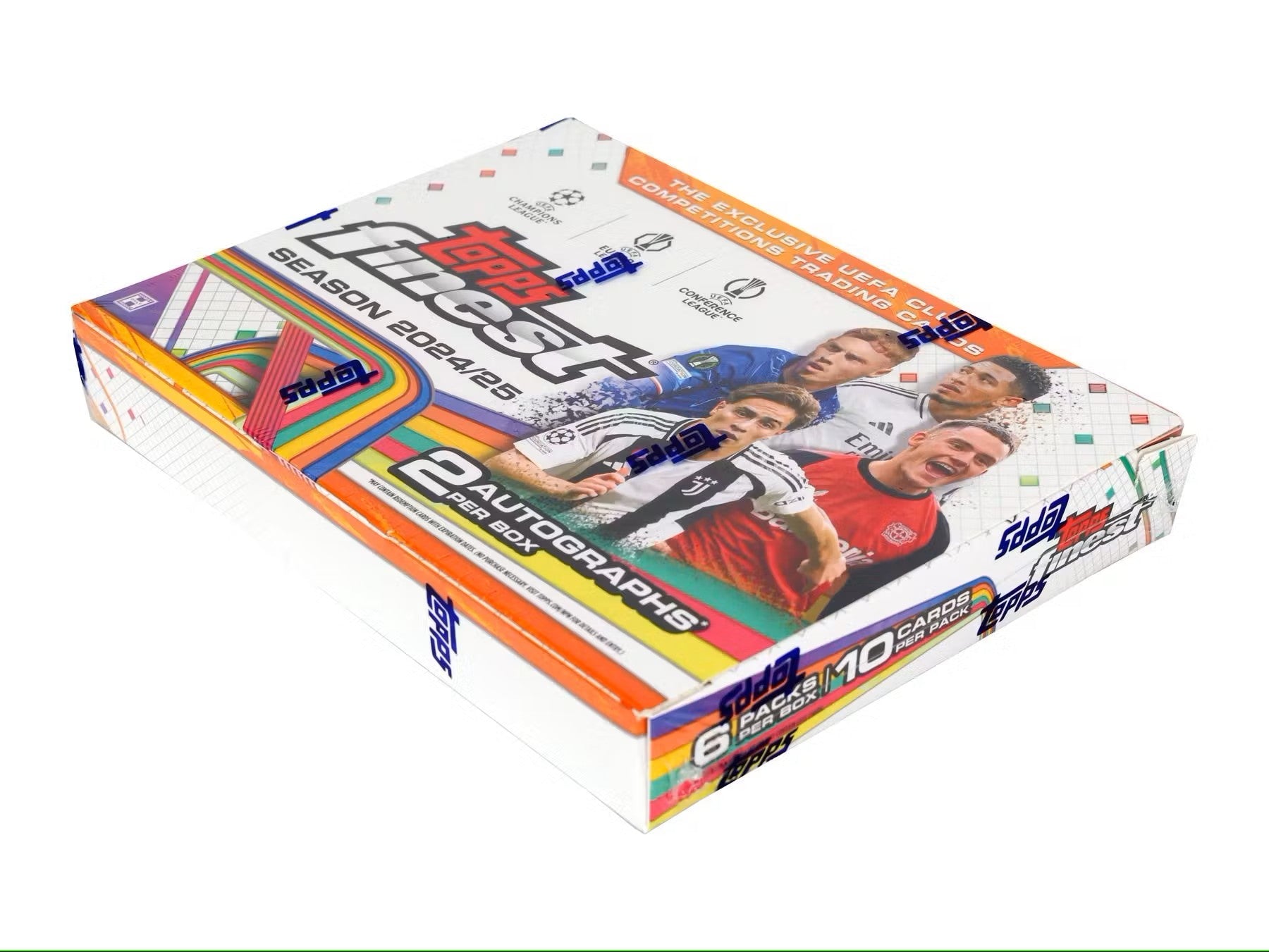 2024/25 Topps UEFA Club Competitions Finest Soccer Hobby Box - Columbia Hobby - Sports Card Boxes - Toploaders - Card Savers