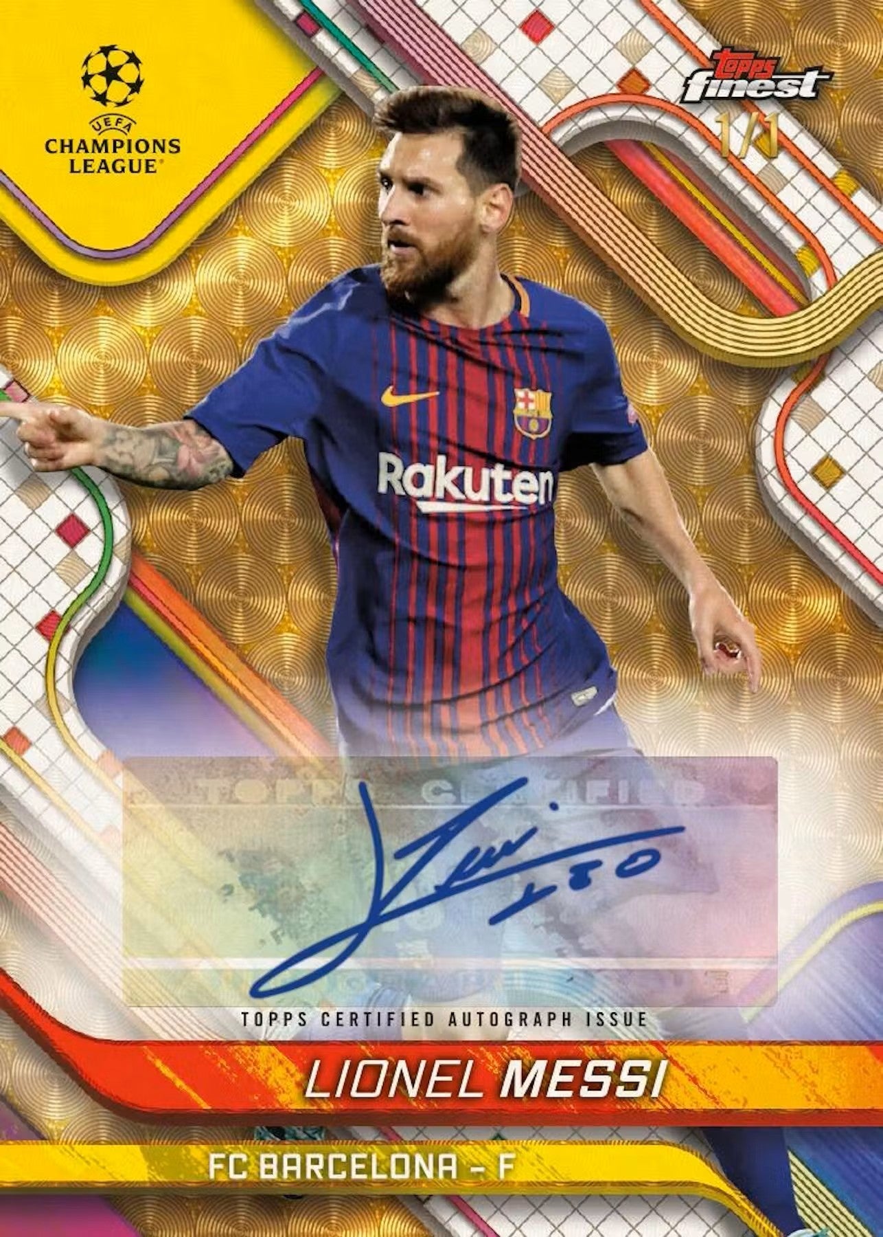 2024/25 Topps UEFA Club Competitions Finest Soccer Hobby Box - Columbia Hobby - Sports Card Boxes - Toploaders - Card Savers