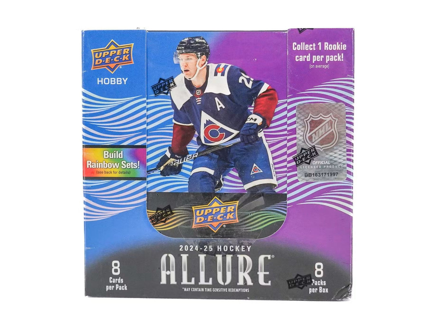 2024/25 Upper Deck Allure Hockey Hobby Box | Columbia Sports Cards - Columbia Hobby - Sports Card Boxes - Toploaders - Card Savers
