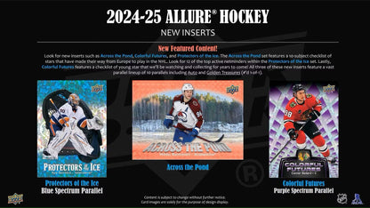 2024/25 Upper Deck Allure Hockey Hobby Box | Columbia Sports Cards - Columbia Hobby - Sports Card Boxes - Toploaders - Card Savers