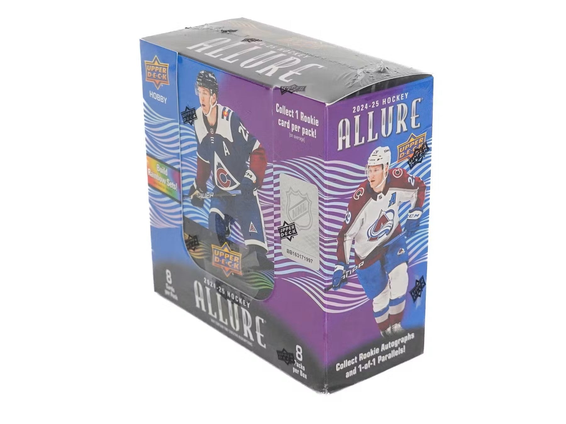 2024/25 Upper Deck Allure Hockey Hobby Box | Columbia Sports Cards - Columbia Hobby - Sports Card Boxes - Toploaders - Card Savers
