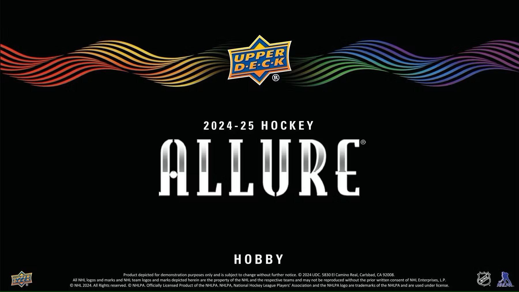 2024/25 Upper Deck Allure Hockey Hobby Box | Columbia Sports Cards - Columbia Hobby - Sports Card Boxes - Toploaders - Card Savers