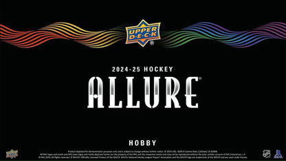 2024/25 Upper Deck Allure Hockey Hobby Box | Columbia Sports Cards - Columbia Hobby - Sports Card Boxes - Toploaders - Card Savers