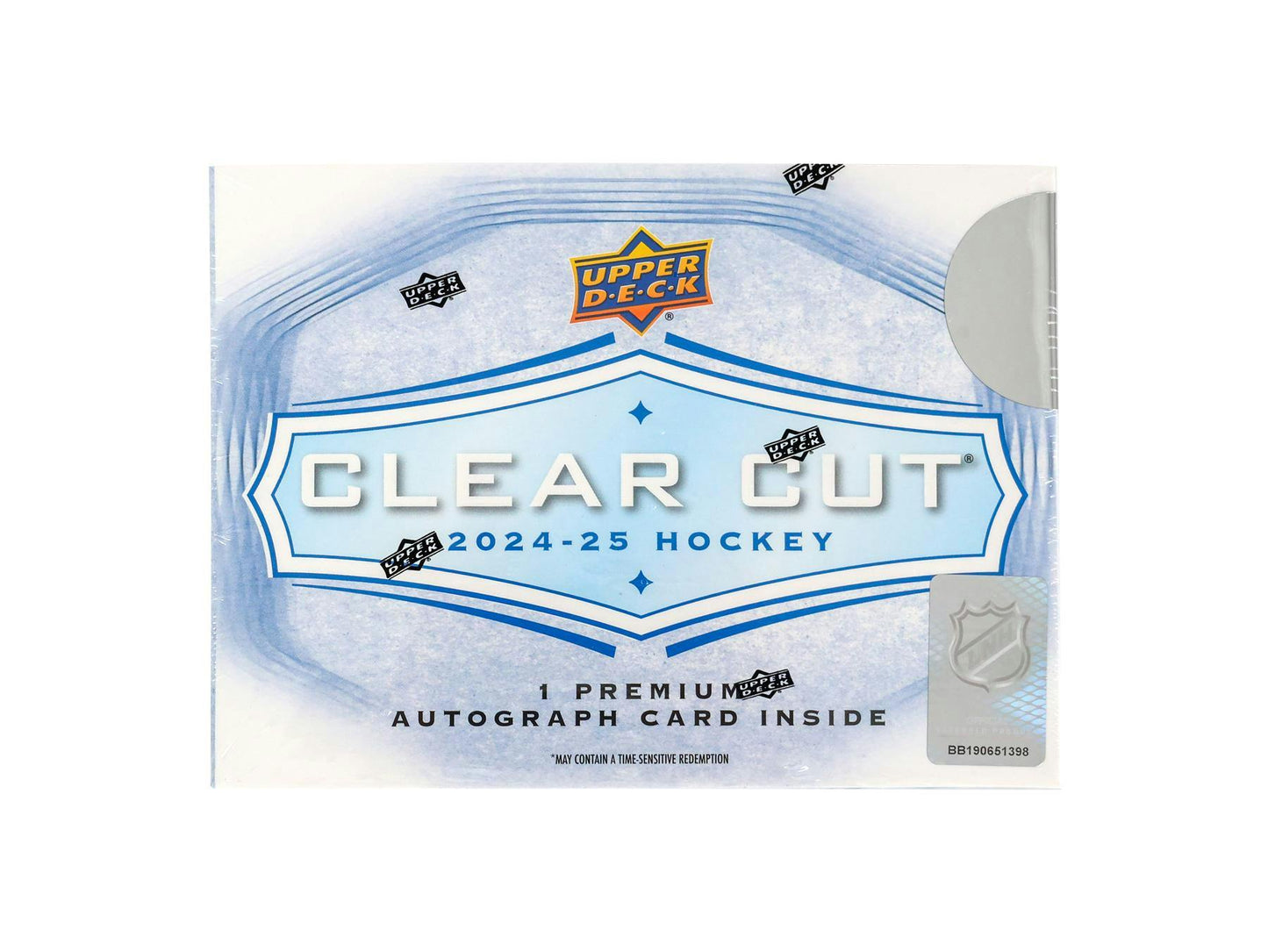 2024/25 Upper Deck Clear Cut Hockey Hobby Box - Columbia Hobby - Sports Card Boxes - Toploaders - Card Savers