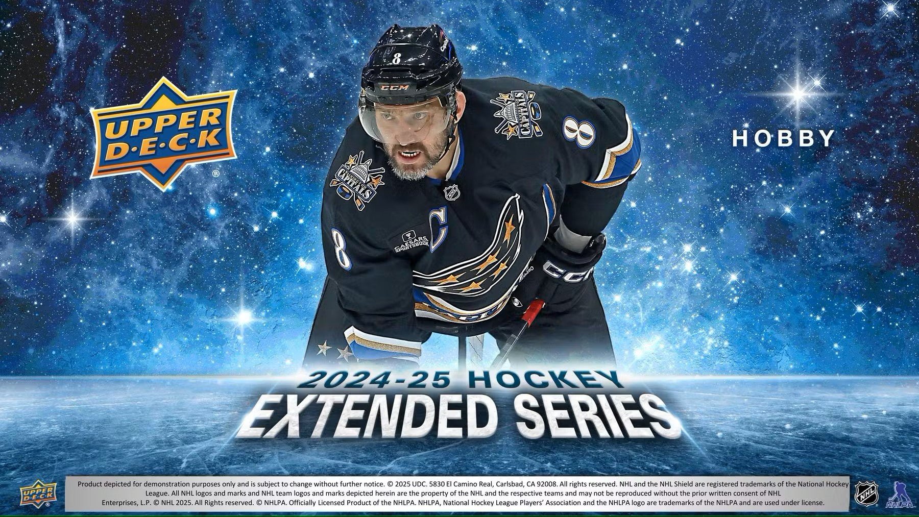 2024/25 Upper Deck Extended Series Hockey Hobby Box - Columbia Hobby - Sports Card Boxes - Toploaders - Card Savers