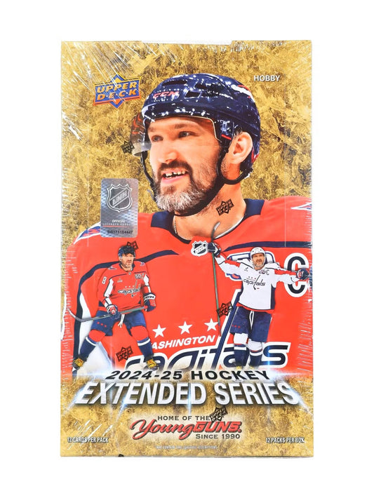 2024/25 Upper Deck Extended Series Hockey Hobby Box - Columbia Hobby - Sports Card Boxes - Toploaders - Card Savers