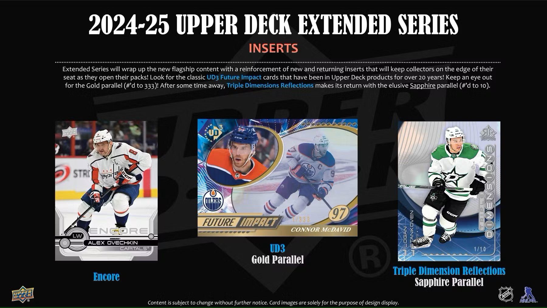 2024/25 Upper Deck Extended Series Hockey Hobby Box - Columbia Hobby - Sports Card Boxes - Toploaders - Card Savers