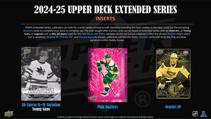 2024/25 Upper Deck Extended Series Hockey Hobby Box - Columbia Hobby - Sports Card Boxes - Toploaders - Card Savers