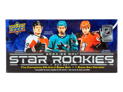 2024/25 Upper Deck NHL Star Rookies Box Set - Columbia Hobby - Sports Card Boxes - Toploaders - Card Savers