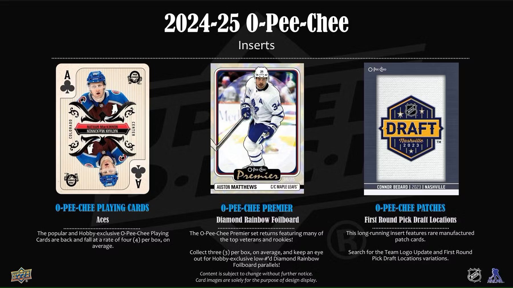 2024/25 Upper Deck O - Pee - Chee Hockey Hobby Box - Columbia Hobby - Sports Card Boxes - Toploaders - Card Savers
