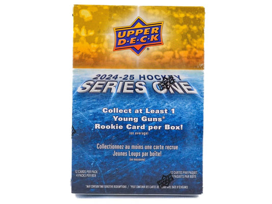 2024/25 Upper Deck Series 1 Hockey 4 - Pack Blaster Box - Columbia Hobby - Sports Card Boxes - Toploaders - Card Savers