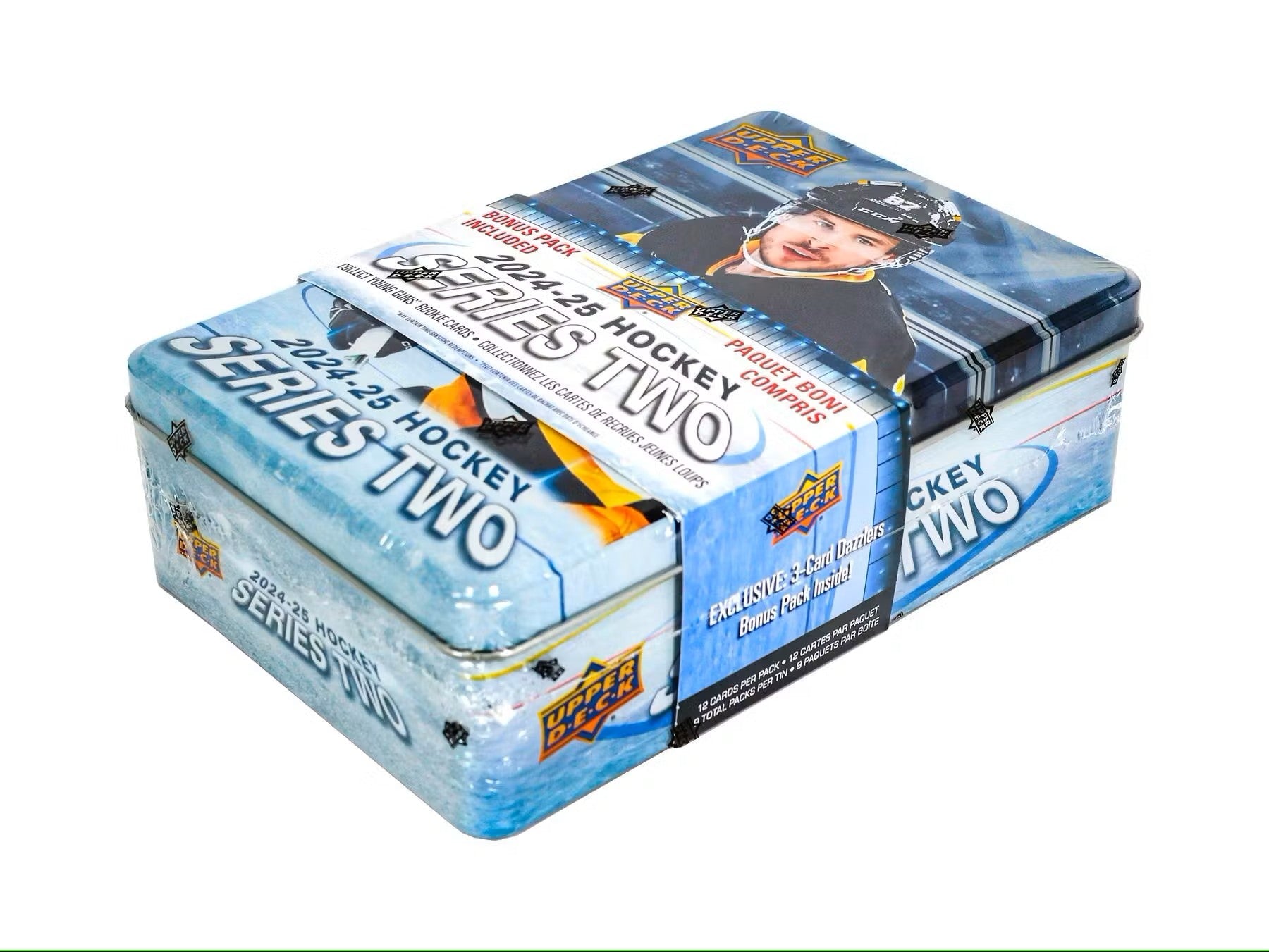 2024/25 Upper Deck Series 2 Hockey Tin - Columbia Hobby - Sports Card Boxes - Toploaders - Card Savers