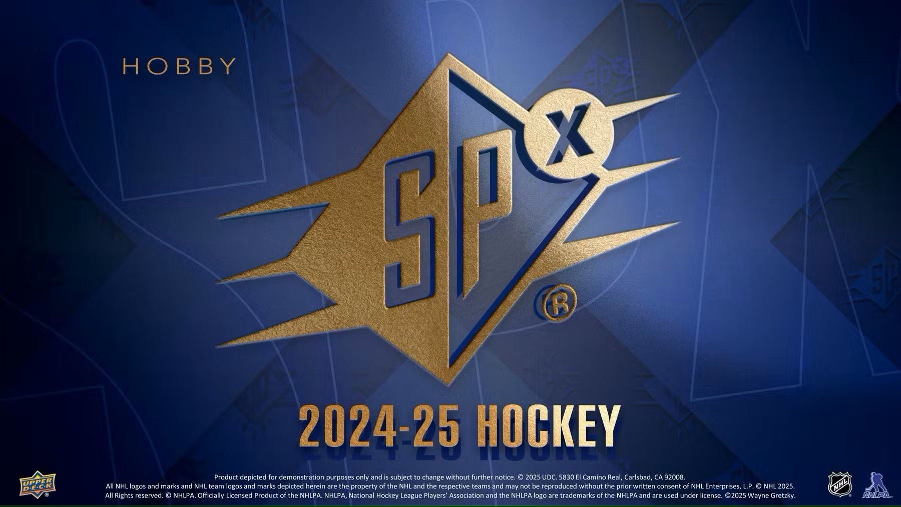 2024/25 Upper Deck SPx Hockey Hobby Box - Columbia Hobby - Sports Card Boxes - Toploaders - Card Savers