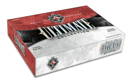 2024/25 Upper Deck Ultimate Collection Hockey Hobby Box - Columbia Hobby - Sports Card Boxes - Toploaders - Card Savers