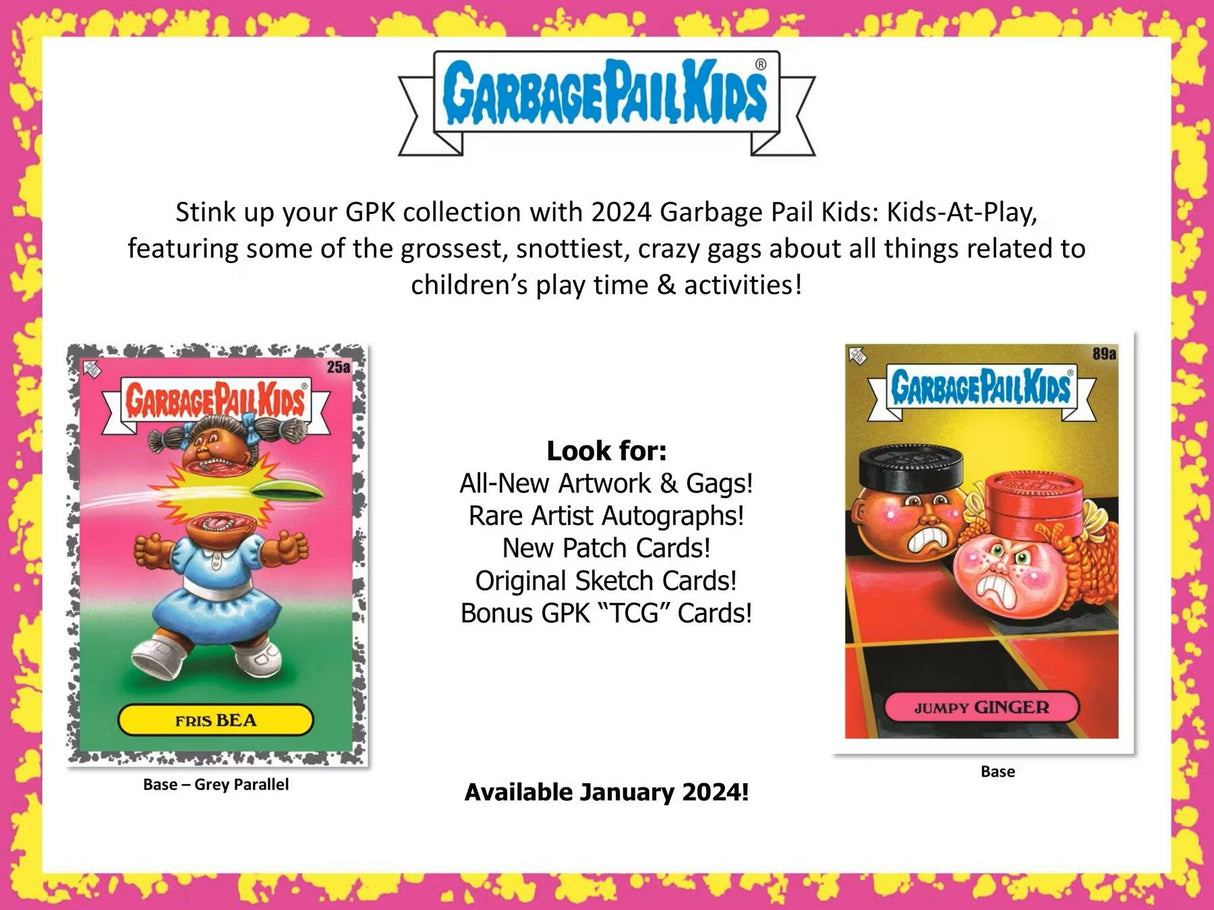 Garbage Pail Kids Series 1: Kids-At-Play Collector Hobby Box (Topps 2024)