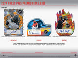 2024 Leaf Press Pass Premium Baseball Hobby Box