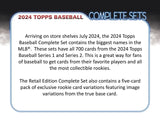 2024 Topps Factory Set Baseball Retail (Box)