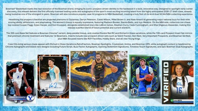 2025 - 26 Bowman Basketball Hobby Jumbo Box | Columbia Sports Cards - Columbia Hobby - Sports Card Boxes - Toploaders - Card Savers