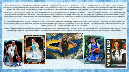 2025 - 26 Bowman Basketball Mega Box | Columbia Sports Cards - Columbia Hobby - Sports Card Boxes - Toploaders - Card Savers