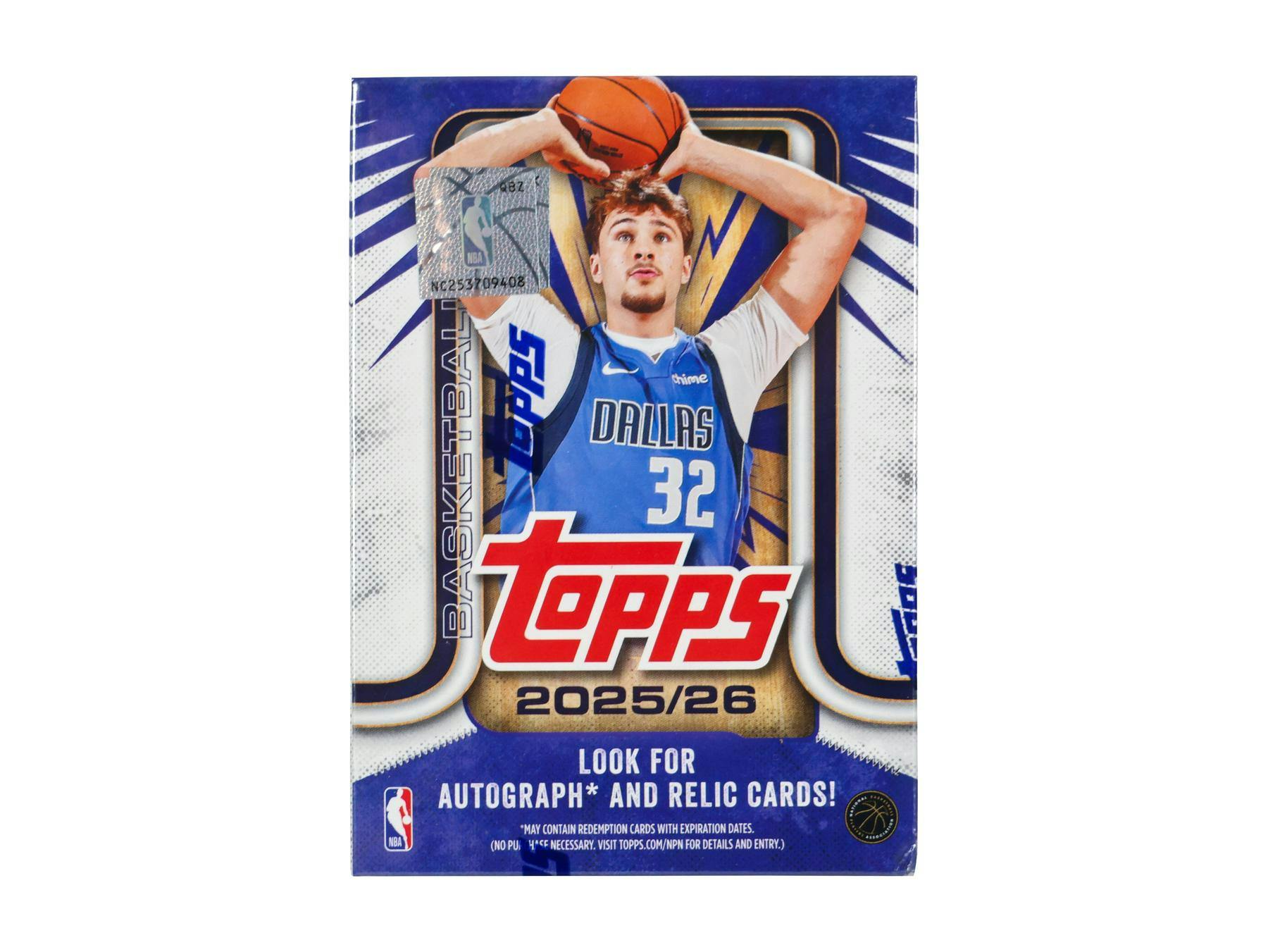 2025-26 Topps Basketball 7-Pack Blaster Box | Columbia Sports