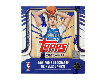 2025 - 26 Topps Basketball Mega Box | Columbia Sports Cards - Columbia Hobby - Sports Card Boxes - Toploaders - Card Savers