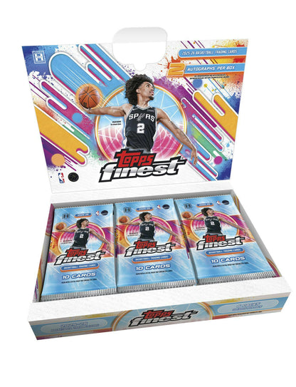 2025 - 26 Topps Finest Basketball Hobby Box | Columbia Sports Cards - Columbia Hobby - Sports Card Boxes - Toploaders - Card Savers
