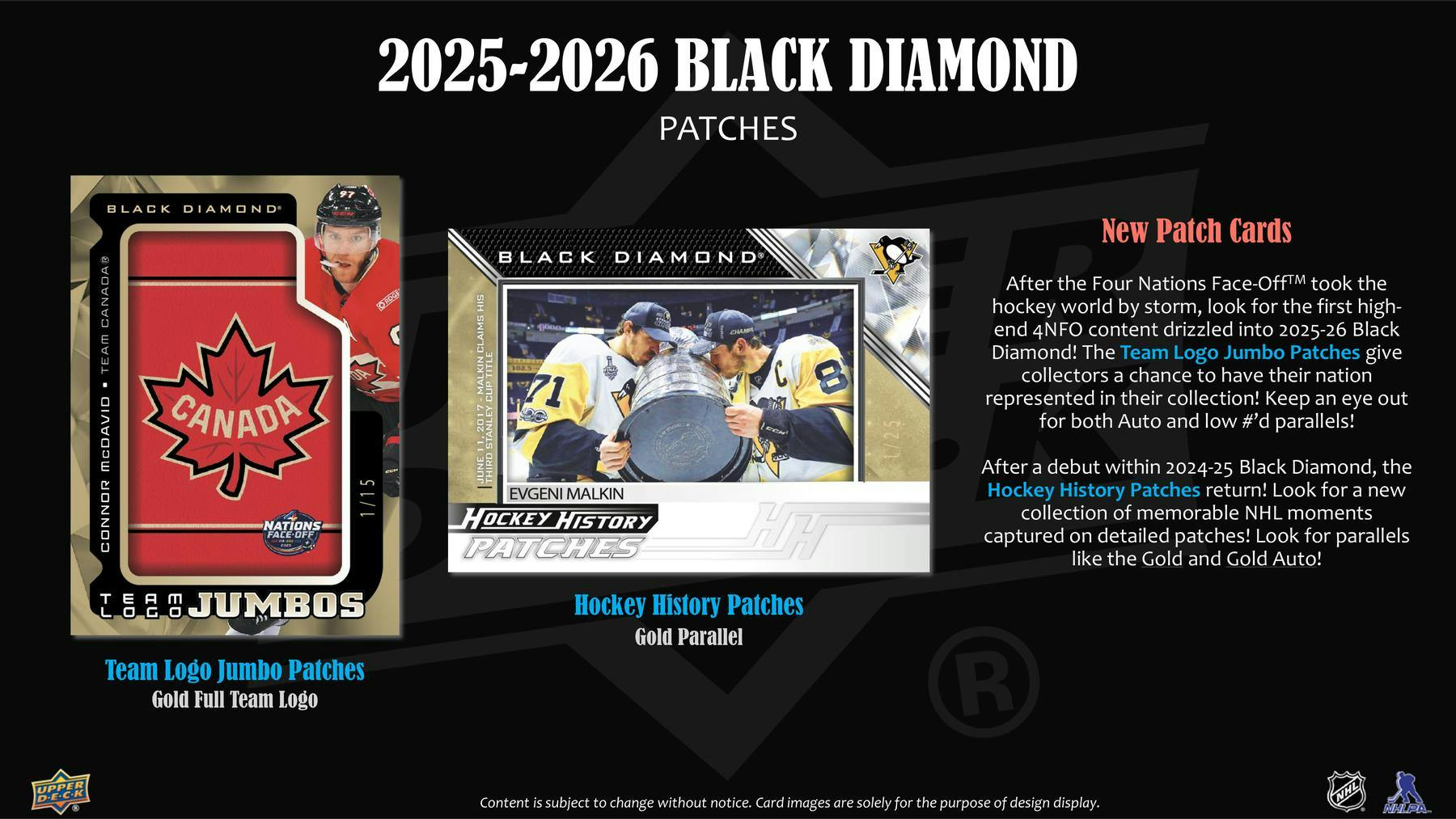 2025 - 26 Upper Deck Black Diamond Hockey Hobby Box - Columbia Hobby - Sports Card Boxes - Toploaders - Card Savers