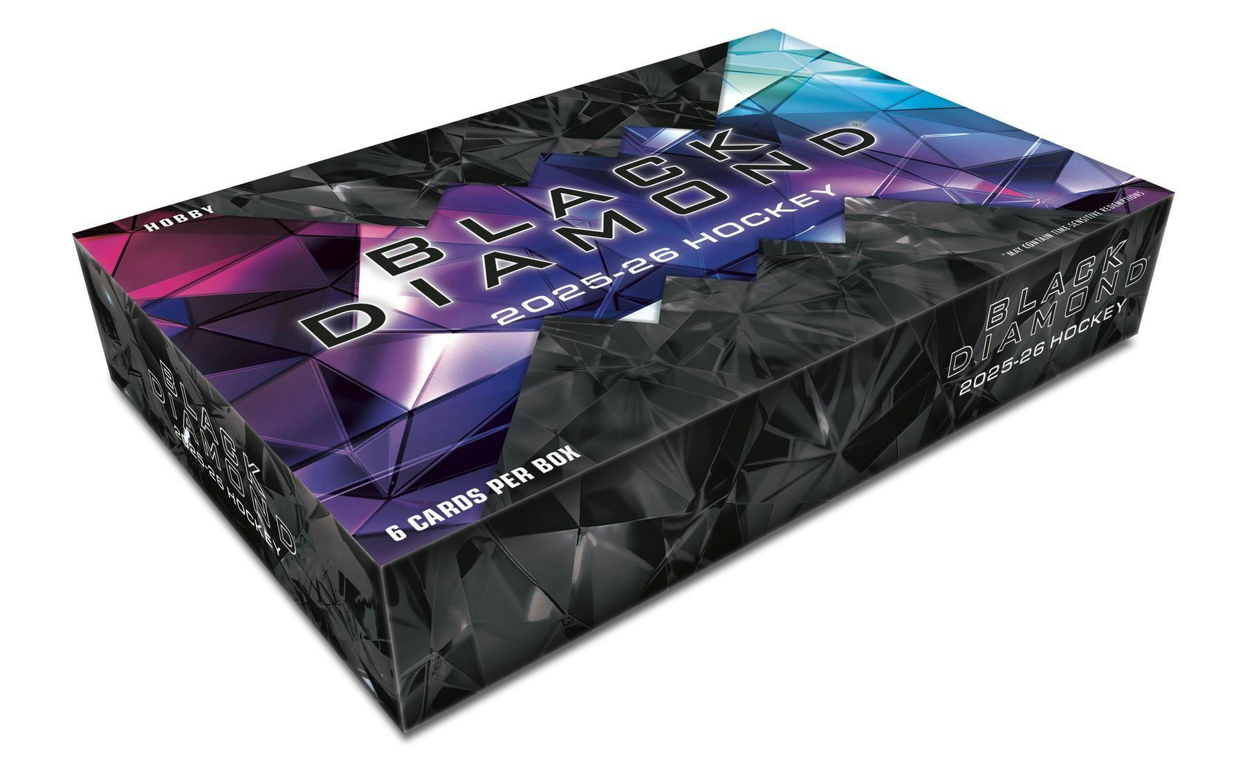 2025 - 26 Upper Deck Black Diamond Hockey Hobby Box - Columbia Hobby - Sports Card Boxes - Toploaders - Card Savers