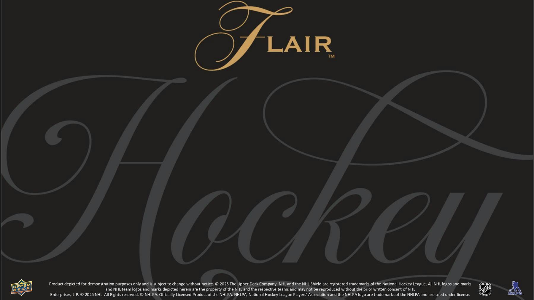 2025 - 26 Upper Deck Flair Hockey Hobby Box - Columbia Hobby - Sports Card Boxes - Toploaders - Card Savers