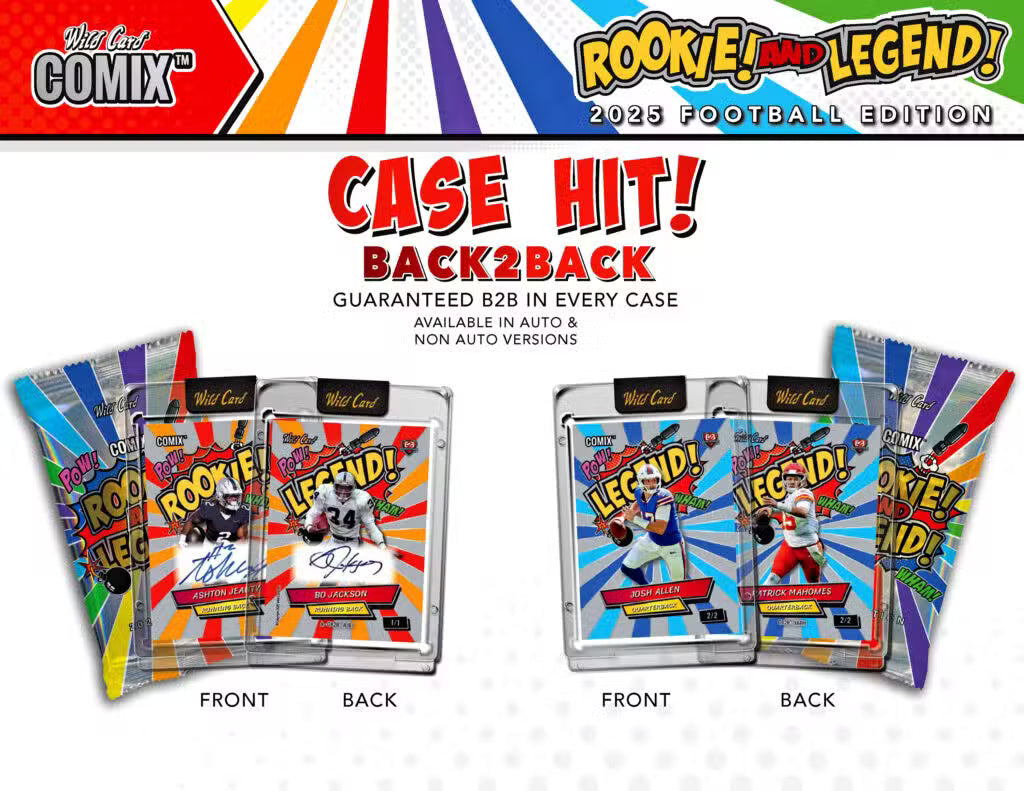 2025 Wild Card Comix Rookie & Legend Football Hobby | Columbia