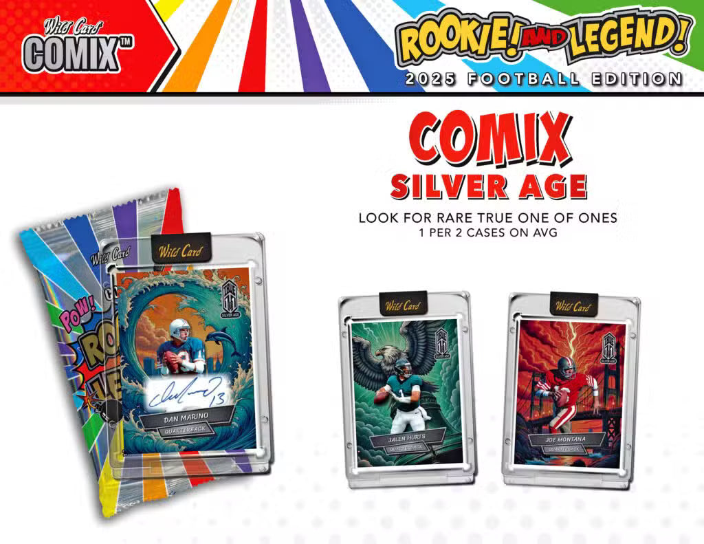 2025 Wild Card Comix Rookie & Legend Football Hobby | Columbia Sports Cards