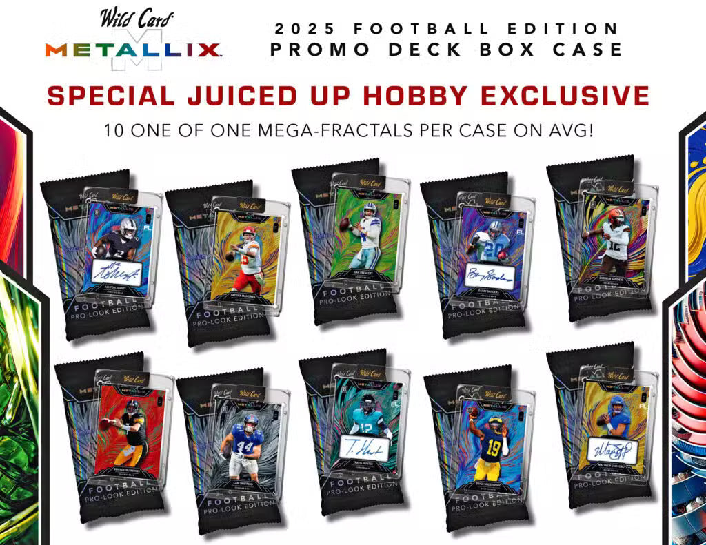 2025 Wild Card Metallix Football Promo Deck Box | Columbia Sports 2025 Wild Card Metallix Football Promo Deck Box | Columbia Sports