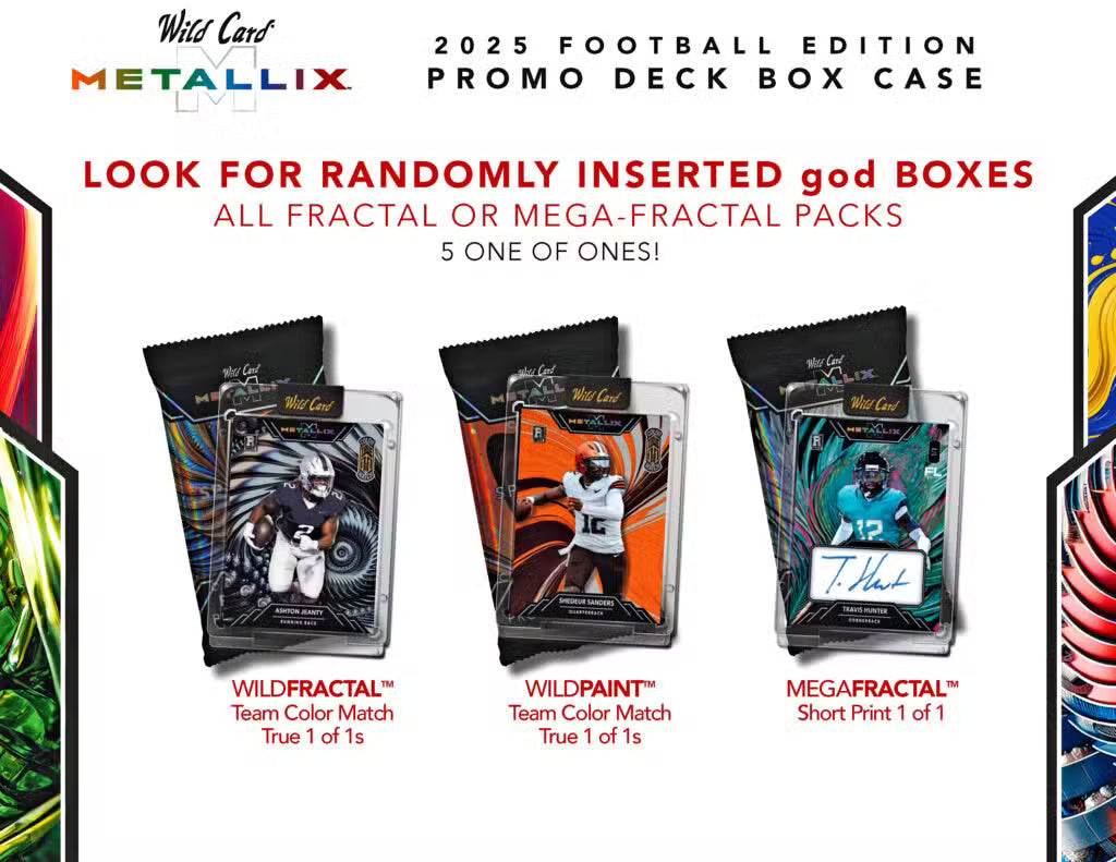 2025 Wild Card Metallix Football Promo Deck Box | Columbia Sports