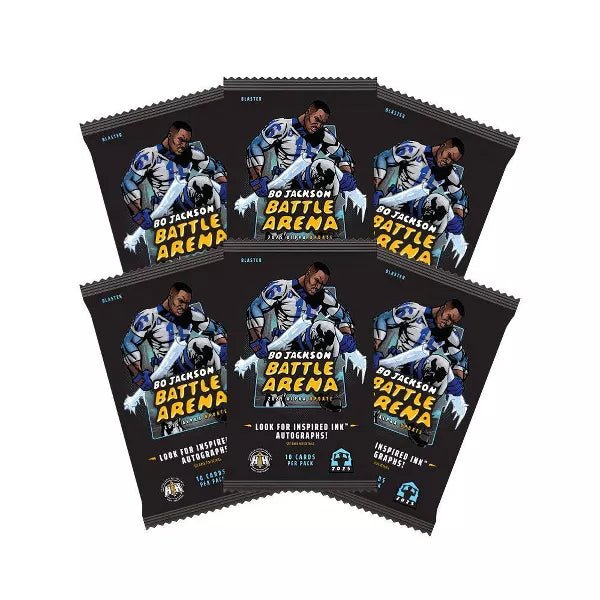 2025 Bo Jackson Battle Arena Alpha Update Trading Card Blaster Box - Columbia Hobby - Sports Card Boxes - Toploaders - Card Savers
