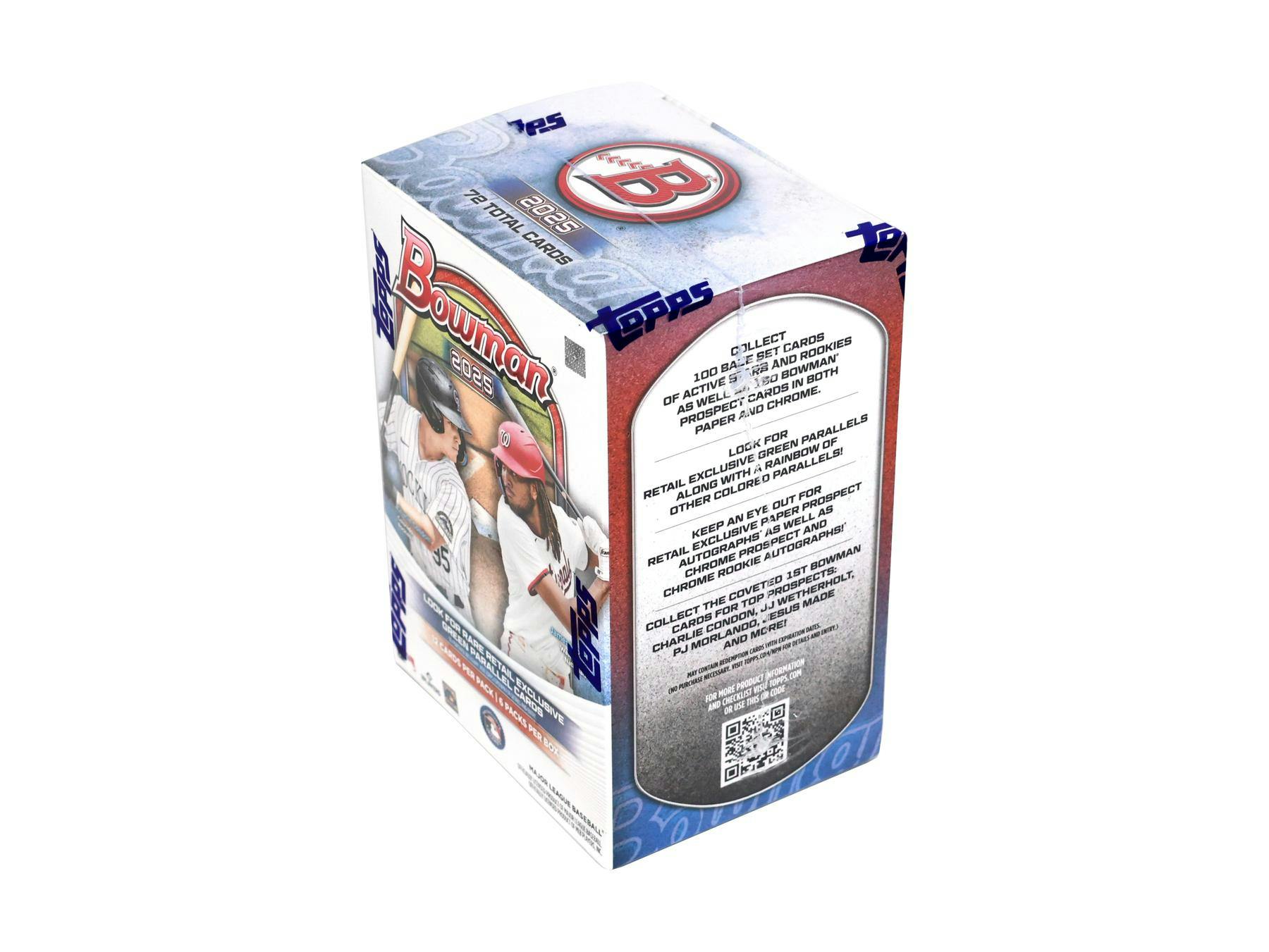 2025 Bowman Baseball 6 - Pack Blaster Box - Columbia Hobby - Sports Card Boxes - Toploaders - Card Savers