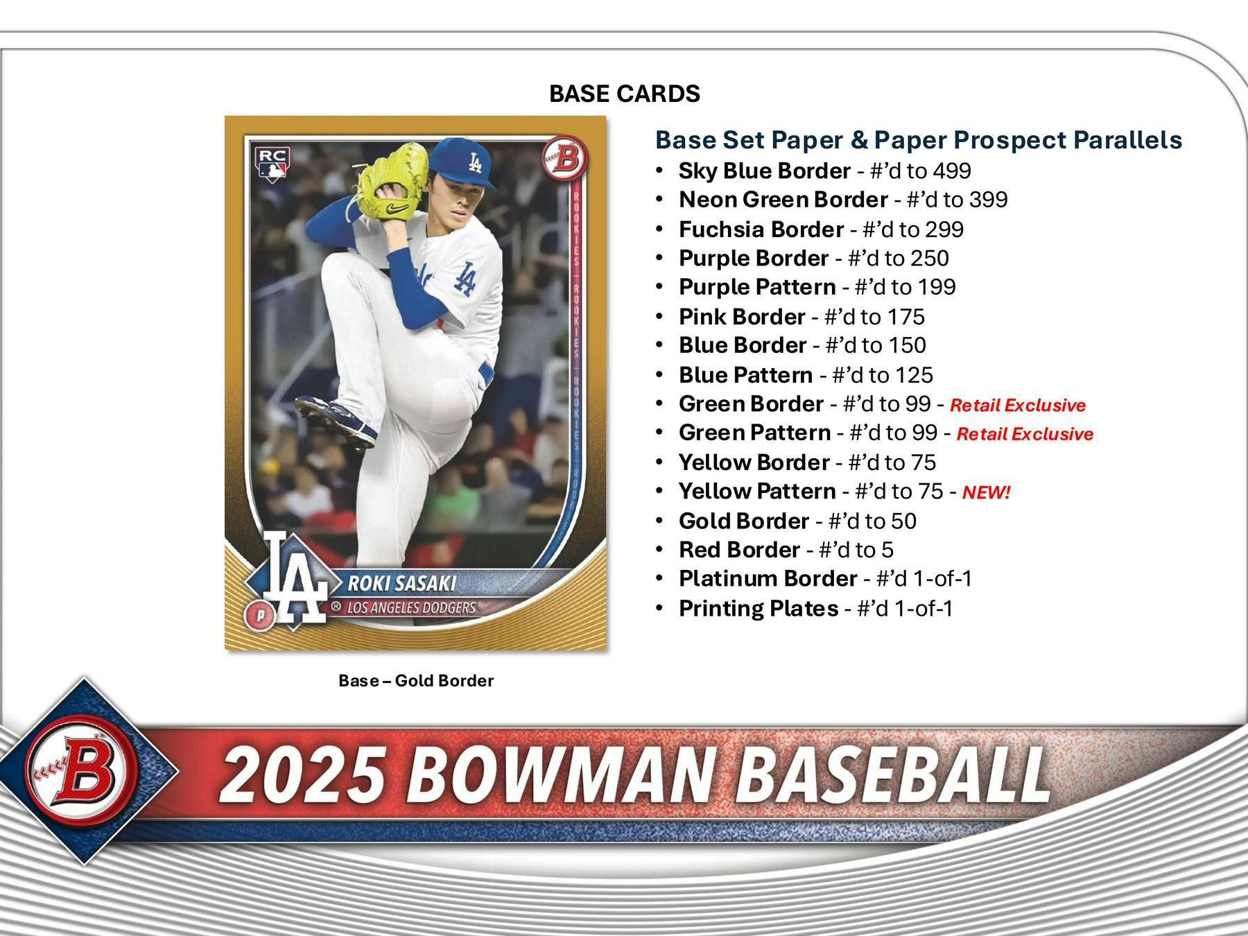2025 Bowman Baseball 6 - Pack Blaster Box - Columbia Hobby - Sports Card Boxes - Toploaders - Card Savers
