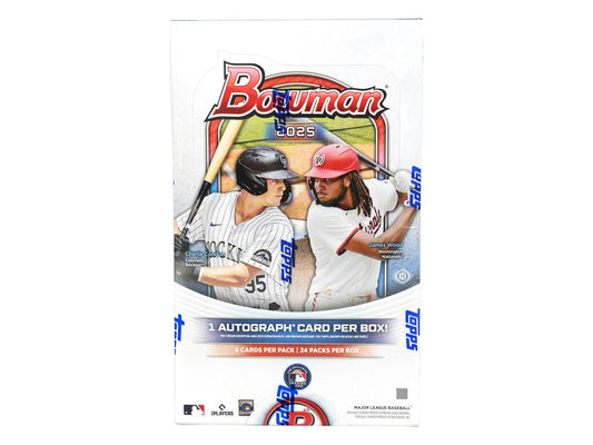 2025 Bowman Baseball Hobby Box - Columbia Hobby - Sports Card Boxes - Toploaders - Card Savers
