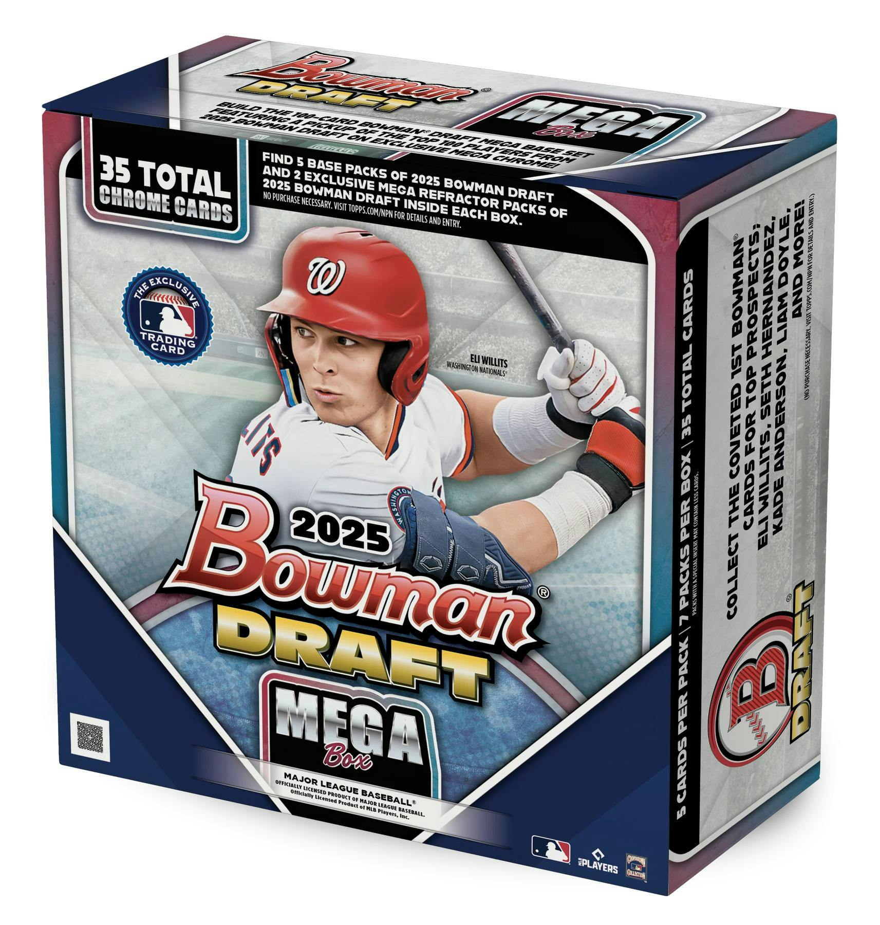 2025 Bowman Draft Baseball Mega Box | Columbia Sports Cards - Columbia Hobby - Sports Card Boxes - Toploaders - Card Savers